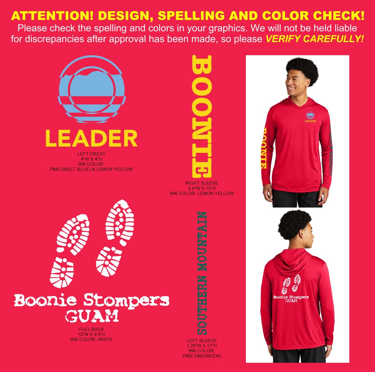 BOONIE LEADER LONG SLEEVE
