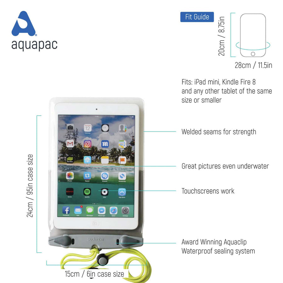 WATERPROOF MINI TABLET CASE