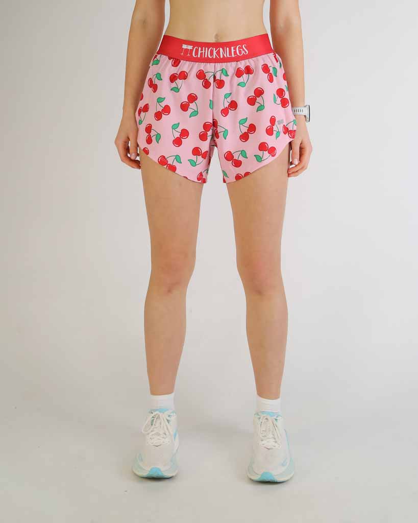 WOMEN’S 4” HALF SPLIT SHORTS