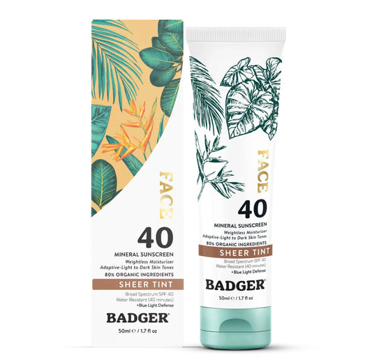 FACE MINERAL SUNSCREEN SPF 40 (SHEER TINT)
