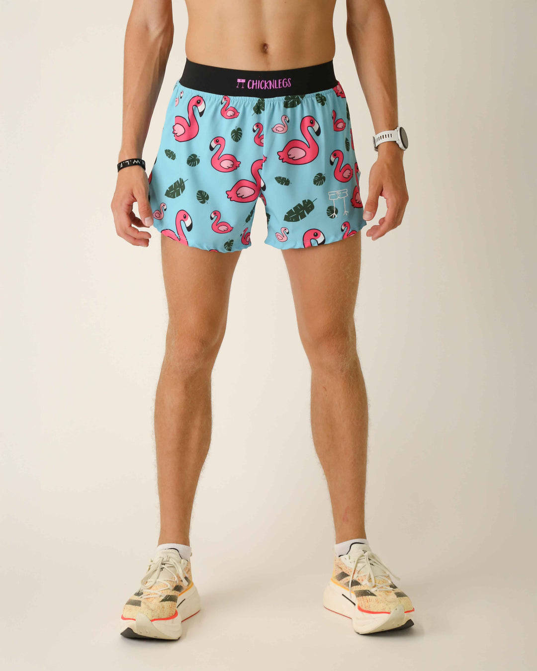 MEN’S 4” HALF SPLIT SHORTS