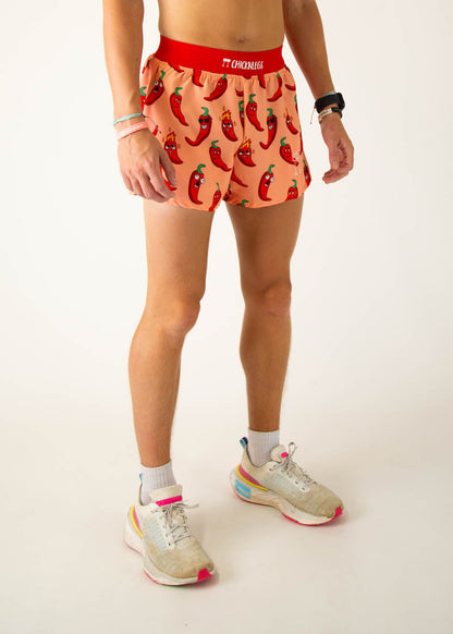 MEN’S 4” HALF SPLIT SHORTS