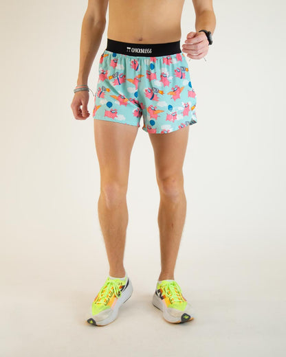 MEN’S 4” HALF SPLIT SHORTS