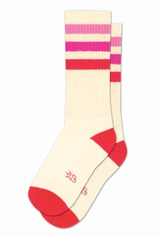 RETRO GYM CREW SOCKS