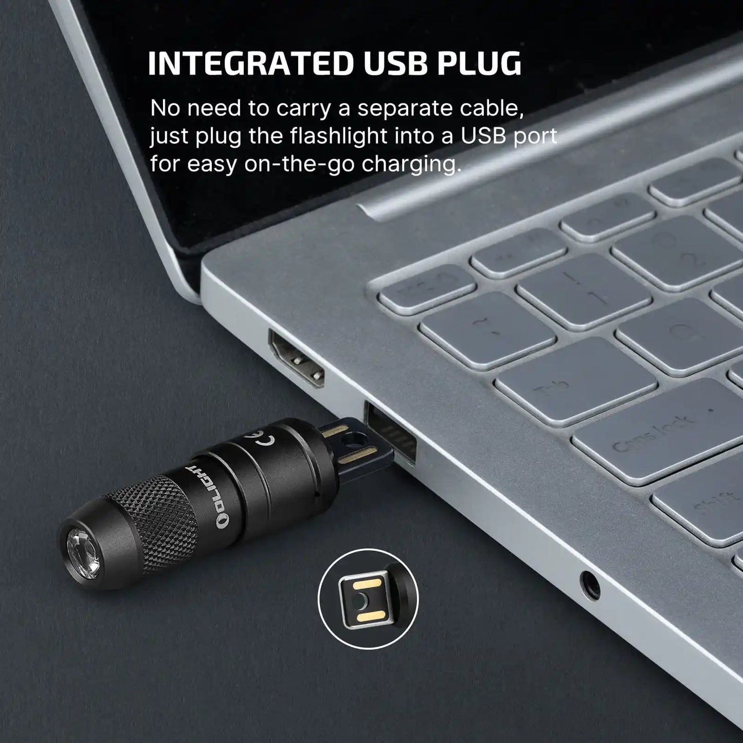 IMINI 2 RECHARGEABLE MINI FLASHLIGHT