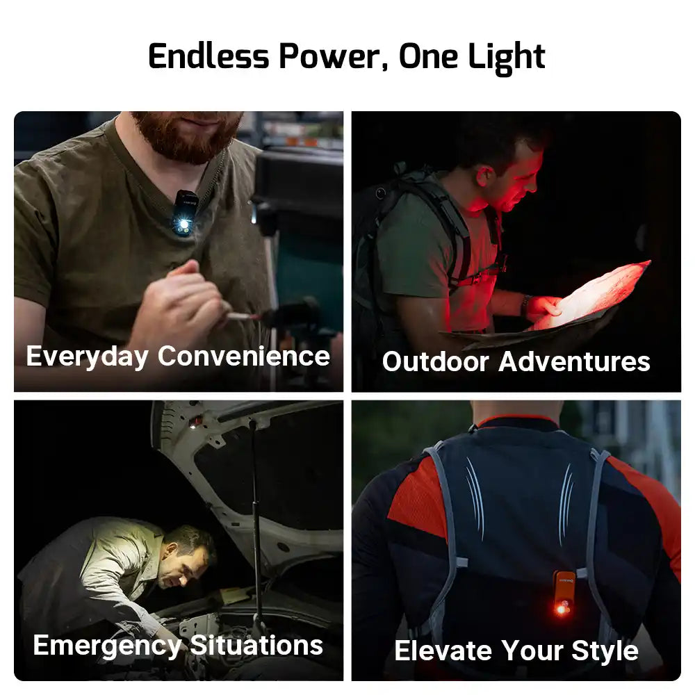 OCLIP PRO - CLIP ON FLASHLIGHT