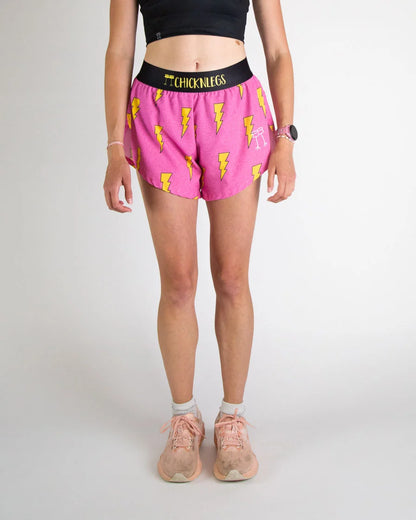 WOMEN’S 4” HALF SPLIT SHORTS